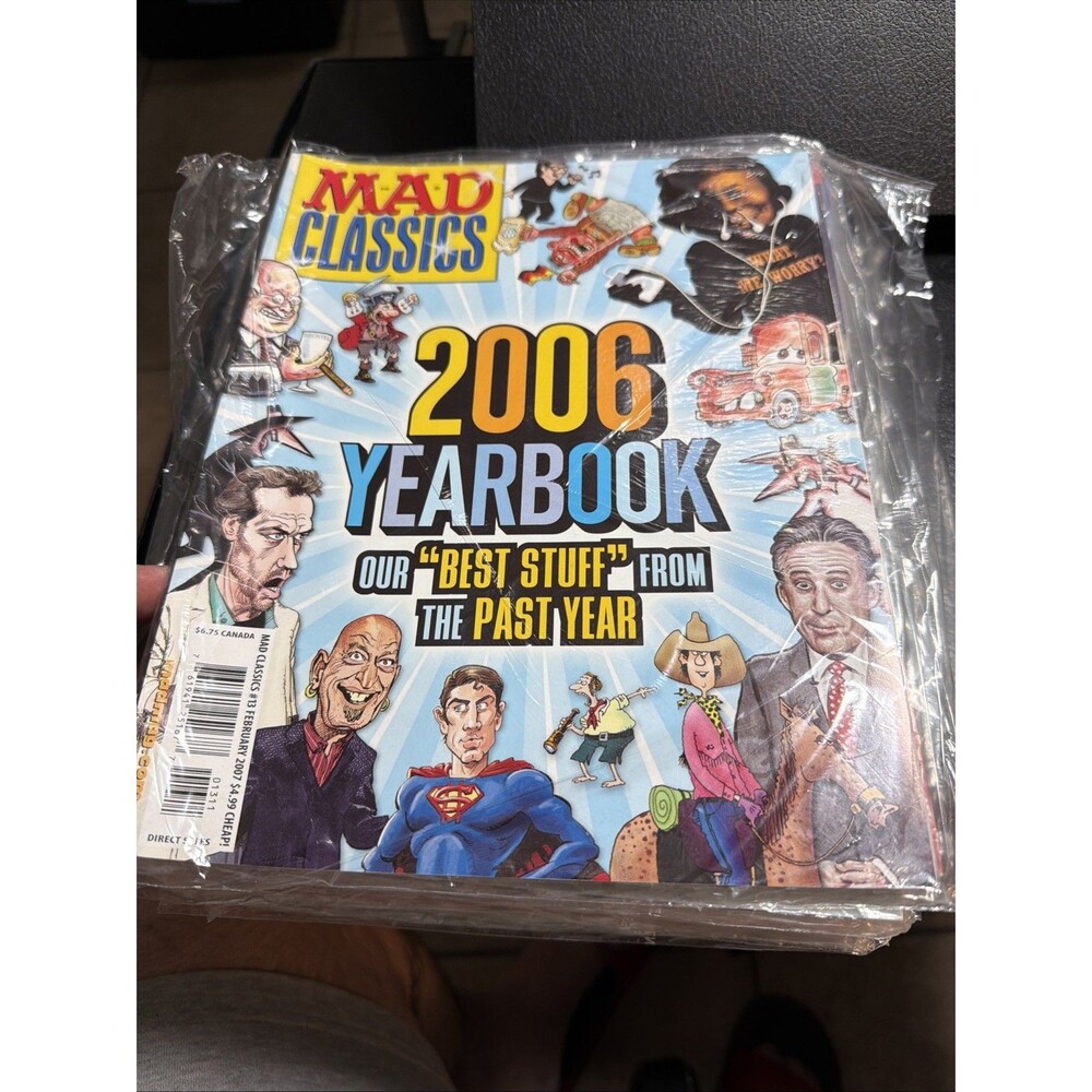 Mad Classics Lot of 14 Magazines In Plastic Various Years Like New Condition